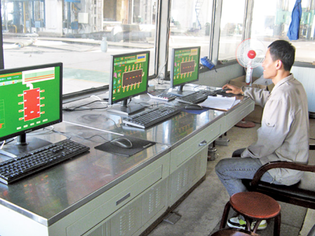 全自动加热炉、正火炉操作室